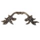 Antique Leaf Big Iron Wardrobe Handle